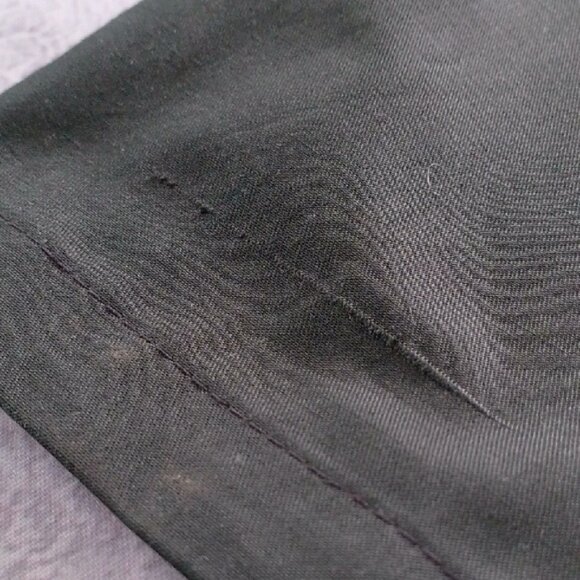 Vintage 90s Big Baggy SNUG INDUSTRIES Dark Green Wide-Leg Pants - Picture 4 of 12